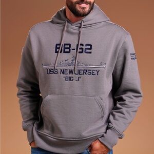 "BIG J"
USS New Jersey IOWA CLASS Hoodie